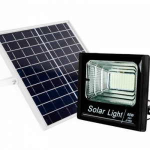 Refletor de Led Solar 60 Watts Placa - Modelo Superior Ecosoli