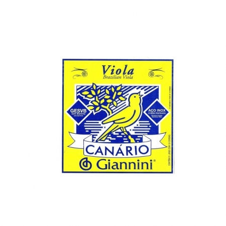 Encordoamento para Viola Giannini Canário GESVB