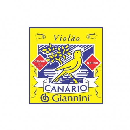 Encordoamento para Violão Giannini Canário Nylon GENWB