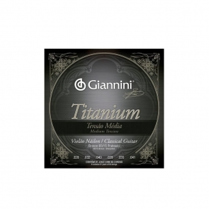 Encordoamento para Violão Giannini Titanium Nylon GENWTM