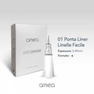 Agulha Amiea - 01 Ponta Liner - Linelle Facile/Genius