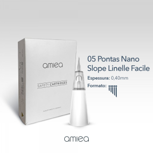 Agulha Amiea - 05 Pontas Nano Slope - Linelle Facile/Genius
