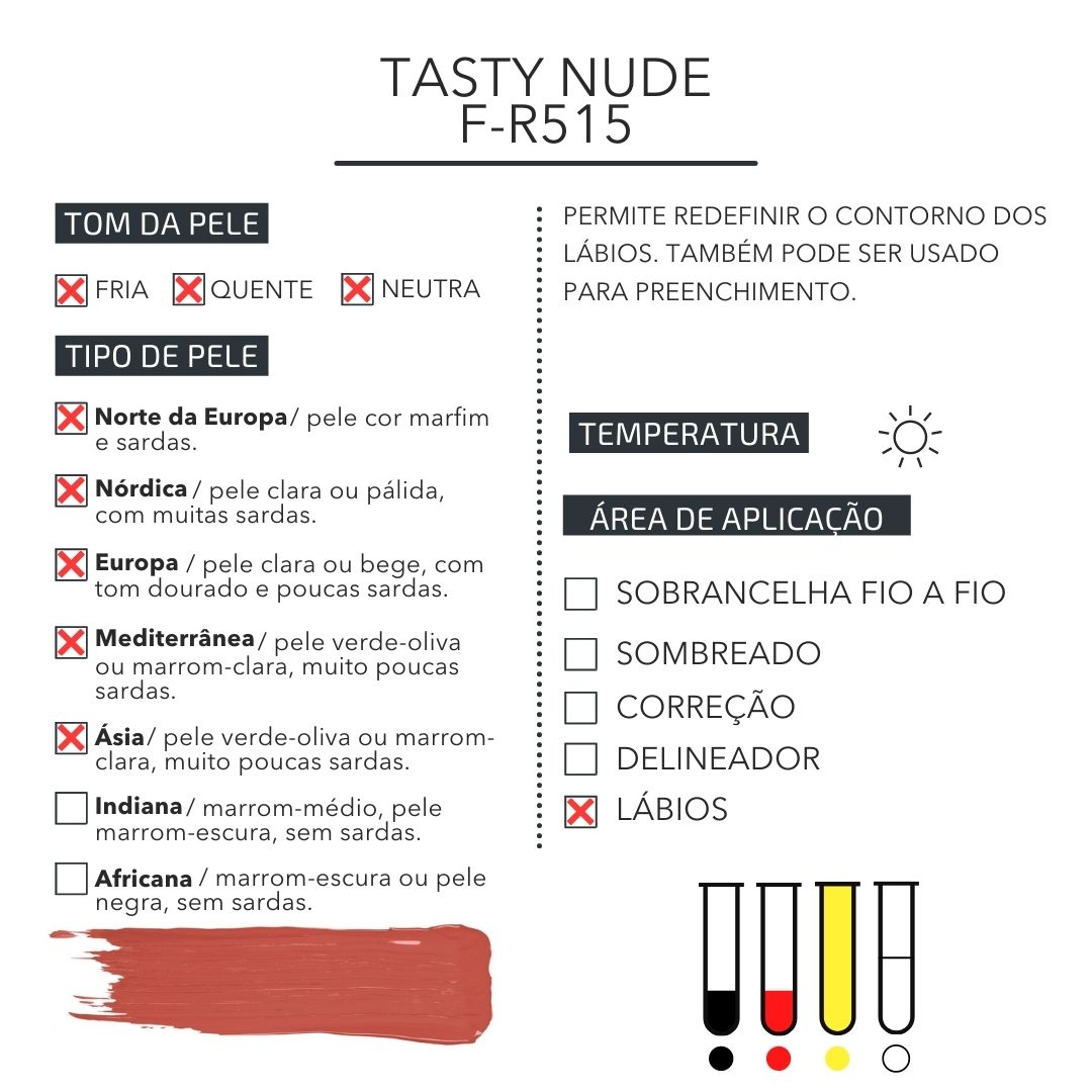 Tasty Nude - Pigmento Amiea 10ml - Foto 3