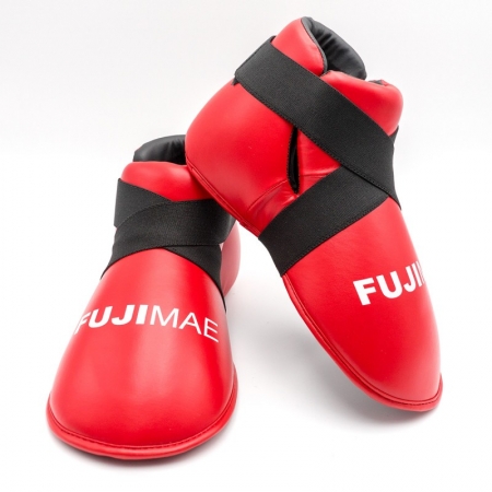 Bota/Protetor de Pé em PU Flex para Taekwondo TKD ITF Aprovado e Kickboxing - Fujimae "Advantage"