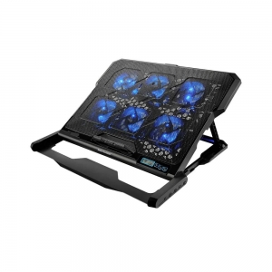 Base para Notebook Multilaser, 6 Fans, LED Azul, Preto - AC282 - Foto 2