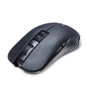 Mouse Gamer sem Fio Wireless Warrior Akin, 3600 DPI, Preto - MO280 - Foto 1