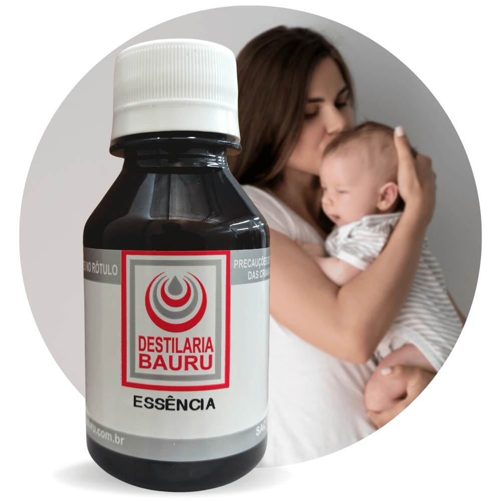 Essência Mamãe Bebê - Uso Aromatizadores/Cosméticos