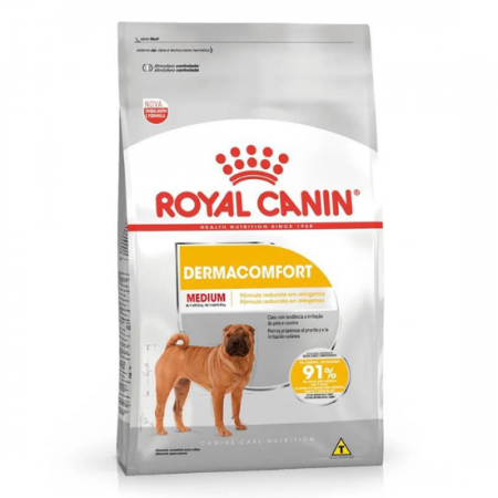 Ração Royal Canin Medium Dermaconfort para Cães Adultos Raças Médias 10,1 Kg