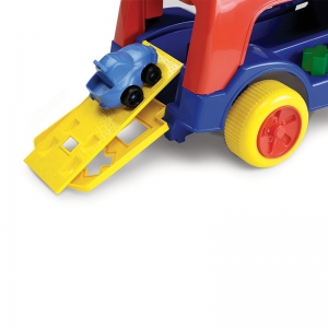 Andador 4 em 1 Azul com Capacete - 1005C - Magic Toys