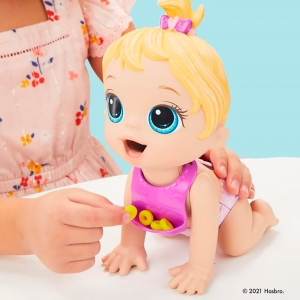 Boneca Baby Alive Hora da Papinha Loira F2446 F2617 - Hasbro