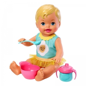 Boneca Little Mommy Bebê Hora do Café da Manhã - FLB72 FLB73 - Mattel