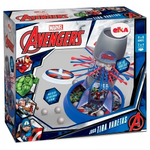 Jogo Marvel Avengers Tira Varetas - 1215 - Elka
