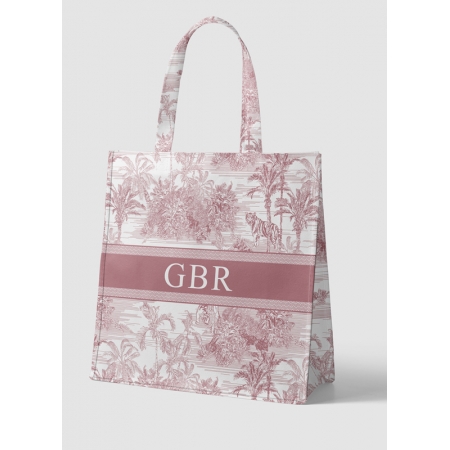 Lunch Bag Toile Rosa