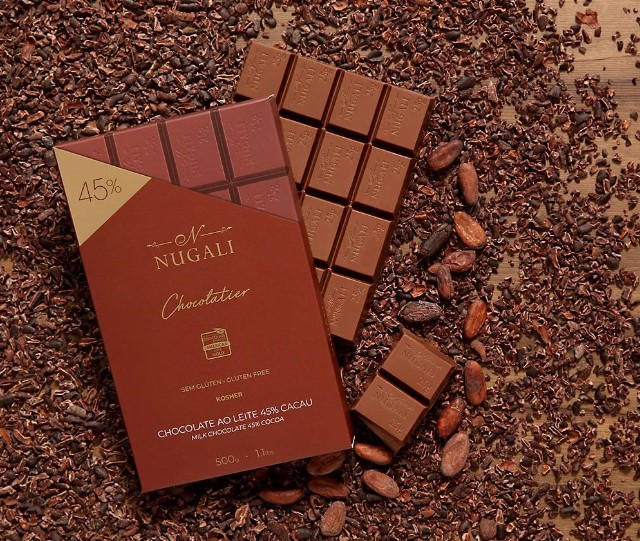Chocolate ao Leite 45% Cacau KOSHER 500g - NUGALI