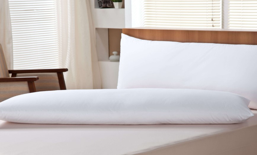 Travesseiro Body Pillow Fibras Siliconadas 50cm x 150cm