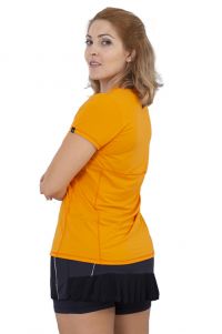 Camiseta Feminina Fitness Laranja Lean