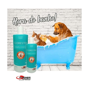 Cloresten Shampoo para Cães e Gatos 500ml