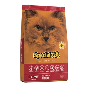 Ração Special Cat para Gatos Adultos Sabor Carne 1kg