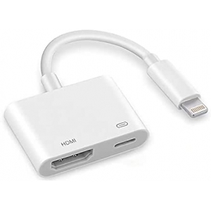 Adaptador HDMI lightning compatível com iPad/ iPad Pro/ iPhone/ iPod
