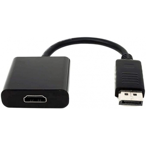 Cabo Adaptador Conversor DisplayPort para HDMI - 15cm (DisplayPort Macho X HDMI Femea)