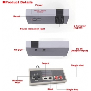 Video Game Classic Retrô 620 Jogos com 2 Controles
