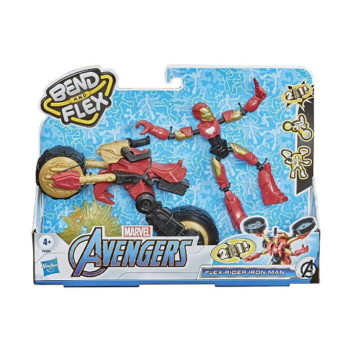Avengers Bend And Flex 2 em 1 | Piloto Homem de Ferro
