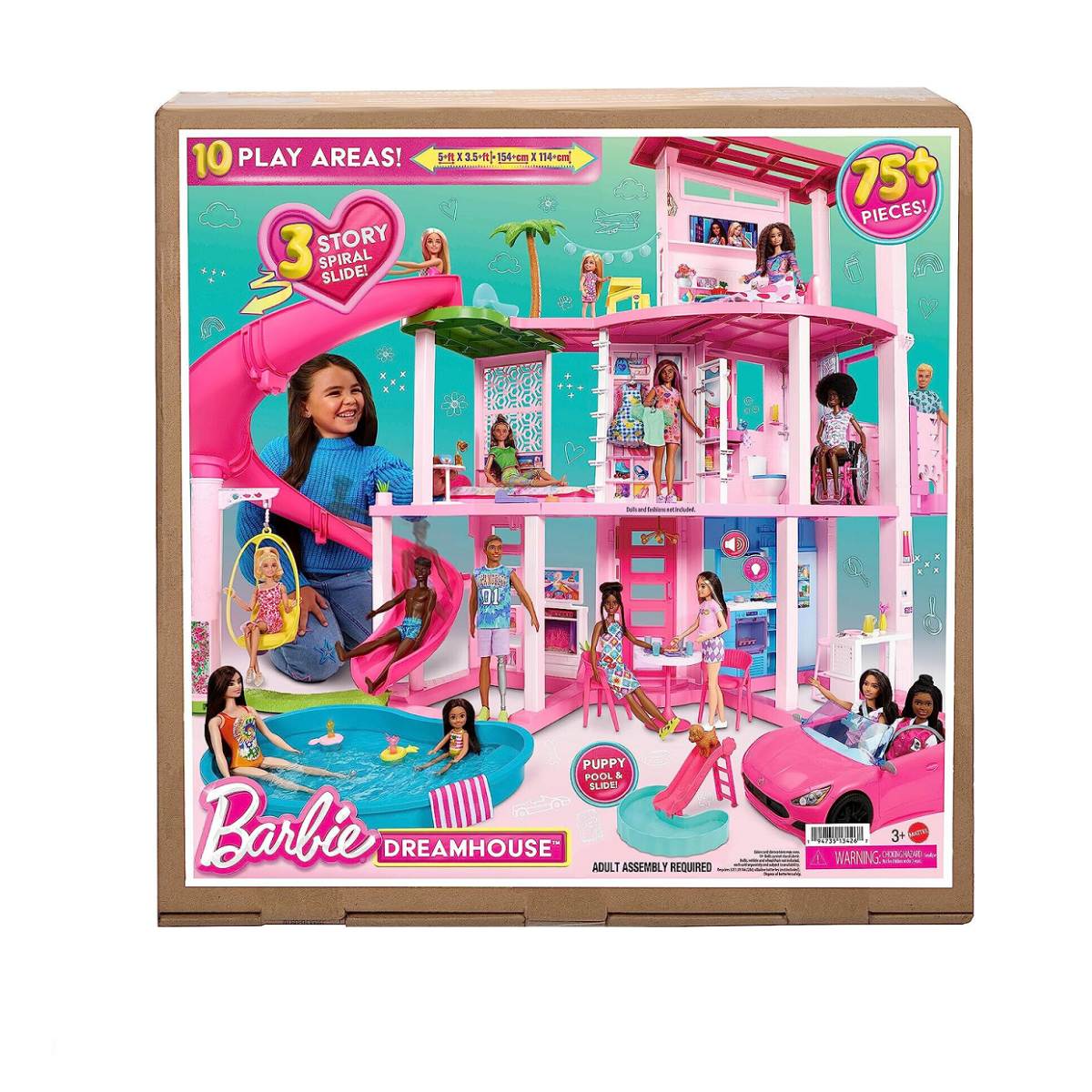 Barbie Nova Mega Casa dos Sonhos | Mattel