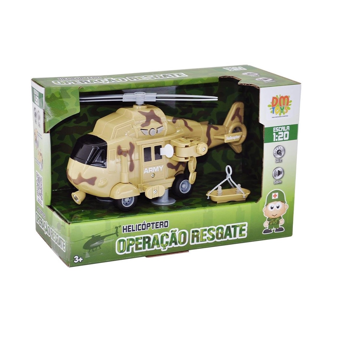 Helicóptero Operação Resgate | Dm Toys