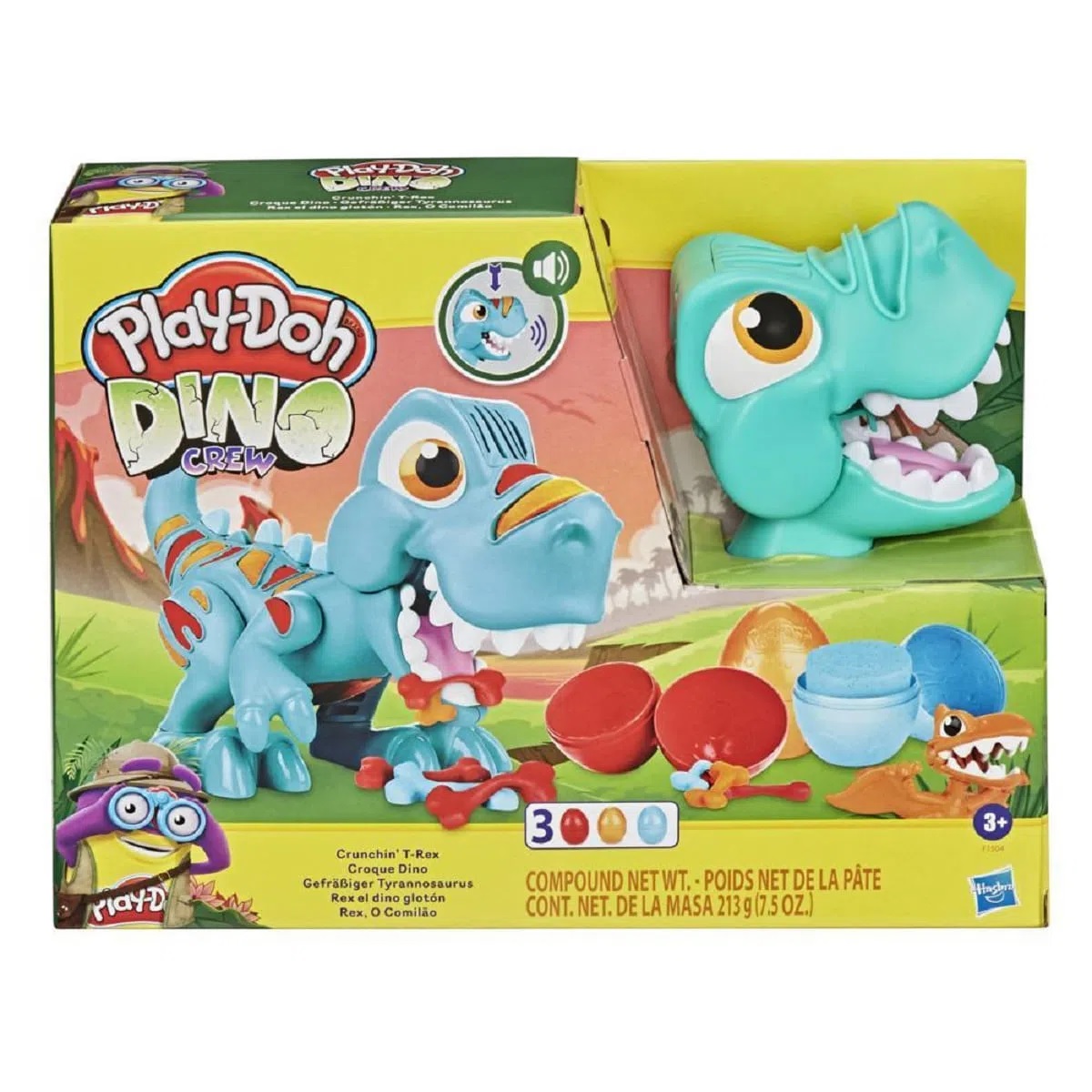 Massinha de Modelar Play-Doh Dino Rex O Comilão - Hasbro