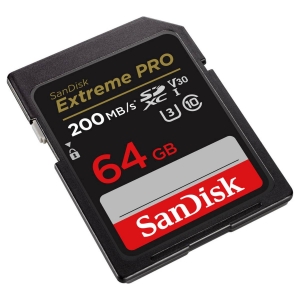 Cartão de Memória 64GB SD Extreme Pro 200MB/s CL10 SANDISK