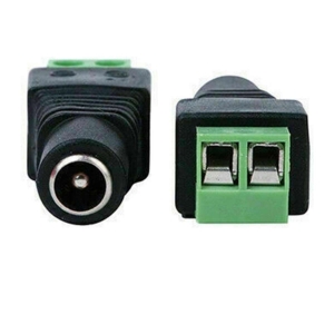 Conector Para Câmera de Seguranças P4 Fêmea com Borne CFTV