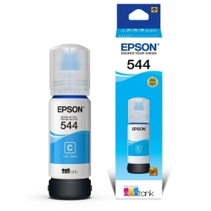 Garrafa de tinta EPSON T544220 544 Ciano Refil para L1110 L6110 L3150 L3160 L5190