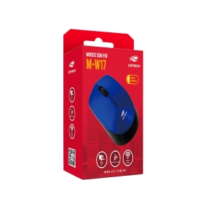 Mouse Sem Fio Azul M-W17BL C3 Tech