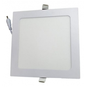 Painel Plafon LED 12w Quadrado Luminaria Embutir Luz Branca Quente DL-106