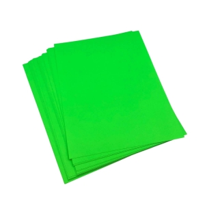 Papel Neon Verde A4 20 Folhas 180g Off Paper