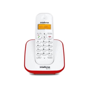 Telefone sem Fio Digital Vermelho TS3110 Intelbras