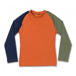 Camiseta UV Manga Longa Tricolor Deserto