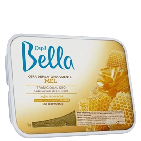 Depil Bella - Cera Depilatória Mel 1kg
