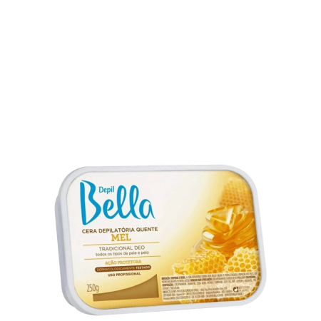 Depil Bella - Cera Depilatória Mel 250g