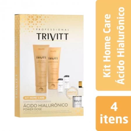 Itallian Hairtech Professional Trivitt - Kit Home Care (4 Produtos)
