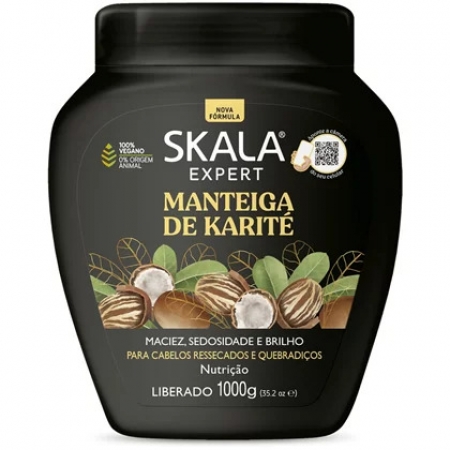 Skala Expert - Creme de Tratamento Manteiga de Karité 1kg