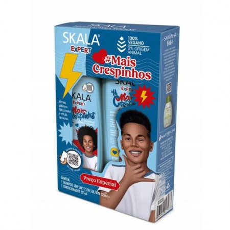 Skala Expert - Kit Shampoo + Condicionador #Mais Crespinhos 2x325ml