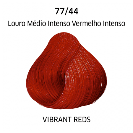 Wella Professionals Color Perfect 77/44 Louro Médio Intenso Vermelho - Coloração Permanente 60ml