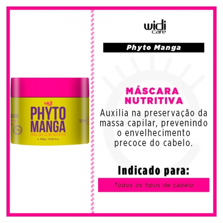 Widi Care PhytoManga CC Cream - Máscara Ultra Nutritiva - 300g