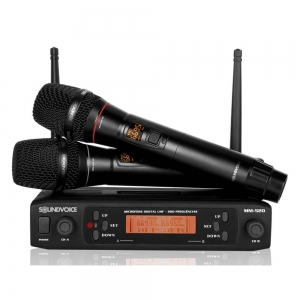 Sistema de Microfone sem fio Soundvoice MM-520SF Duplo