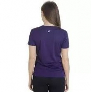 Camiseta Asics W Core Basic SS Parachute Purple Feminina