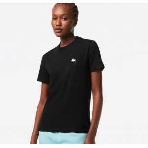 Camiseta Lacoste T-Shirt Sport Regular Fit Women Black