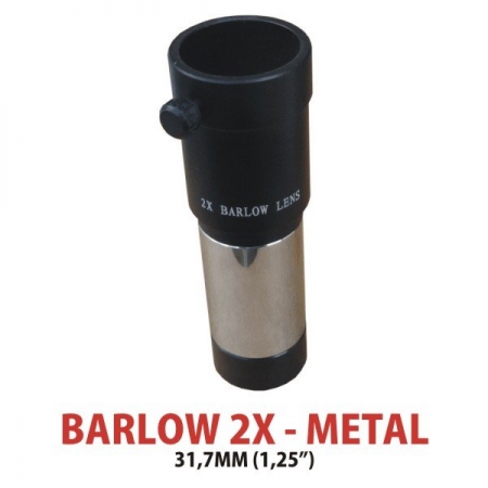 Lente Barlow 2X - 32MM (1,25'') -  Metal