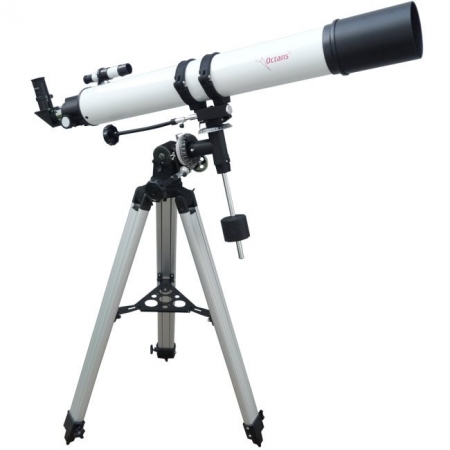 Telescópio Refrator 80mm Octans Astromach AT80LEQ1 com oculares Pössl de 1,25''(32mm)