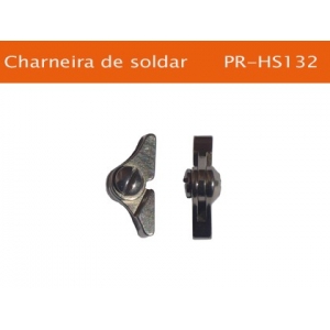 Charneira de Soldar - PR-HS132 / 10 Pares
